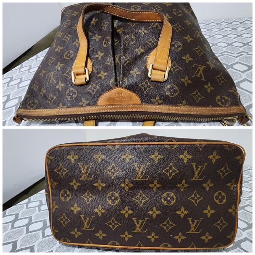 Authentic LOUIS VUITTON Monogram Palermo PM Shoulder Bag Brown - Picture 14 of 16